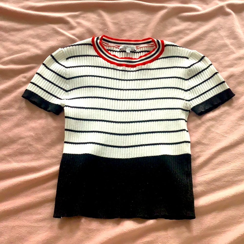 Short sleeve top from charlotte russe, size S